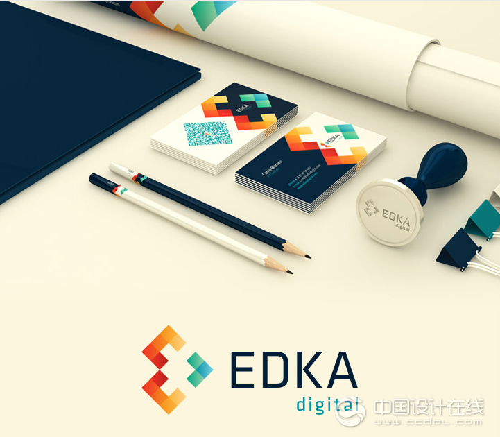 巴塞羅那Edka數(shù)字創(chuàng)意機構(gòu)VI設(shè)計