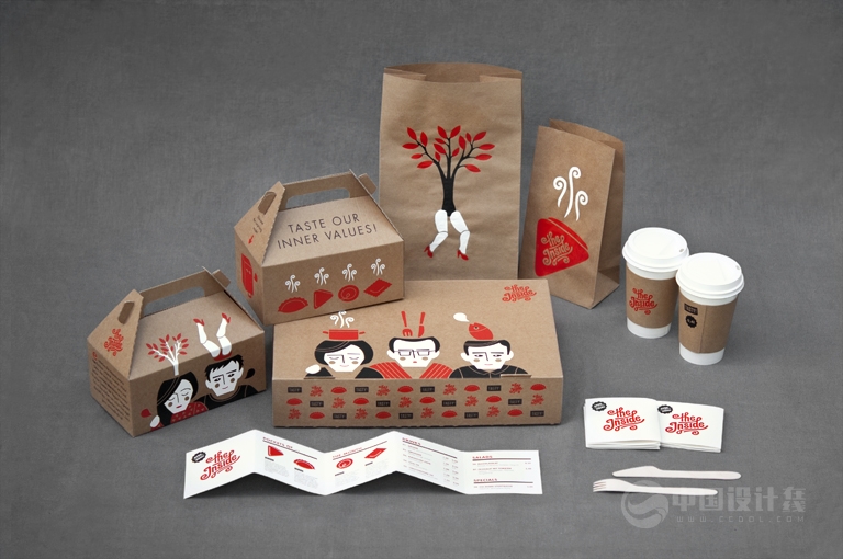 獲ADC銅獎(jiǎng)的the inside休閑餐廳品牌視覺識別設(shè)計(jì)