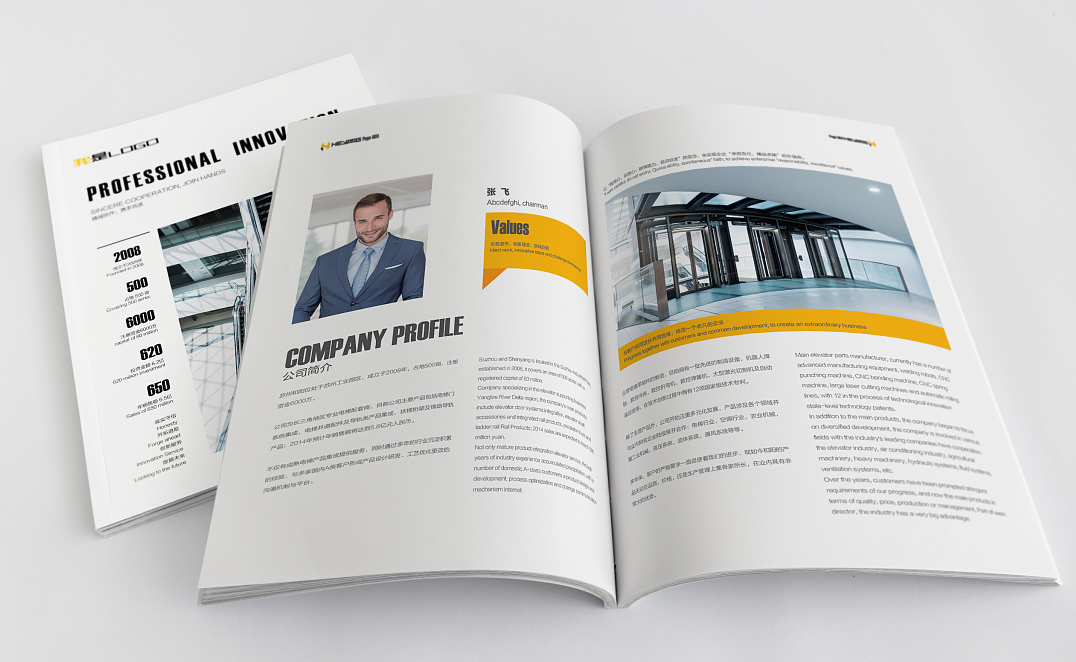 正規(guī)的宣傳冊設計公司重視文字的設計和編排