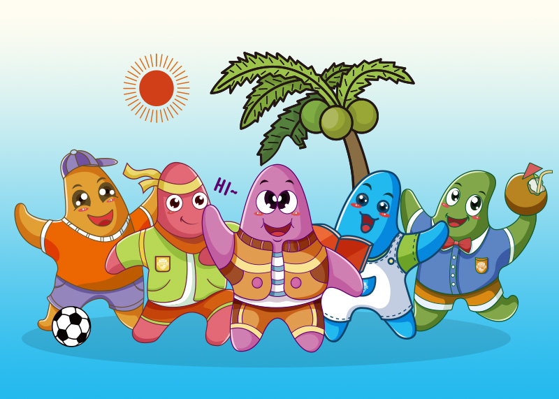 上海世外附屬海口學(xué)校IP形象設(shè)計