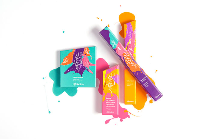 OBotica&middot;rio's Intense PopColors美妝產(chǎn)品包裝
