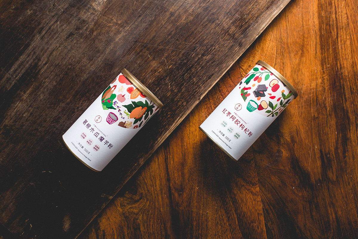 五谷粉包裝設計