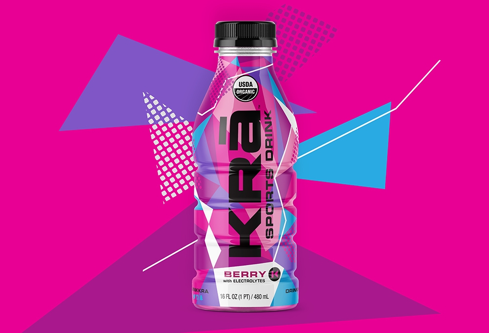 運動飲料包裝設計-用激情燃燒夢想