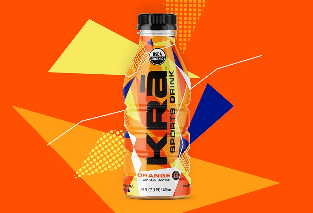 運動飲料包裝設計-用激情燃燒夢想