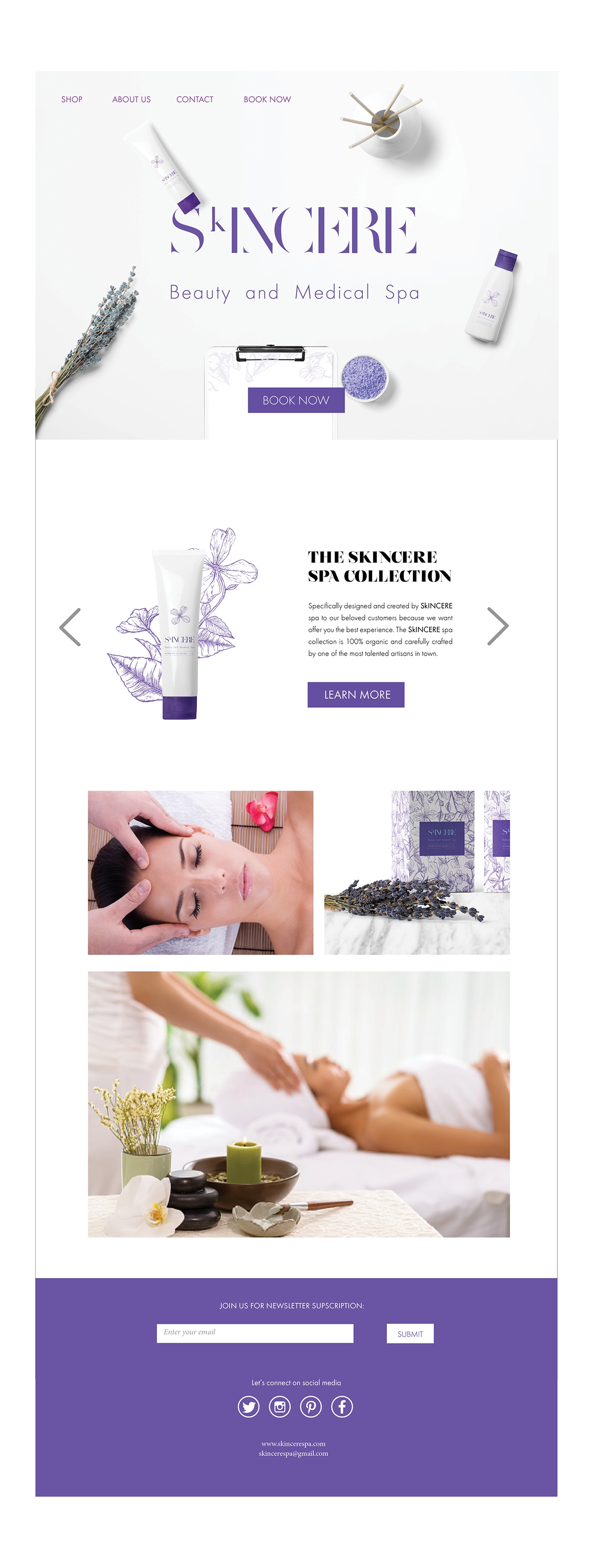 豪華水療中心護(hù)膚用品產(chǎn)品品牌包裝設(shè)計(jì)