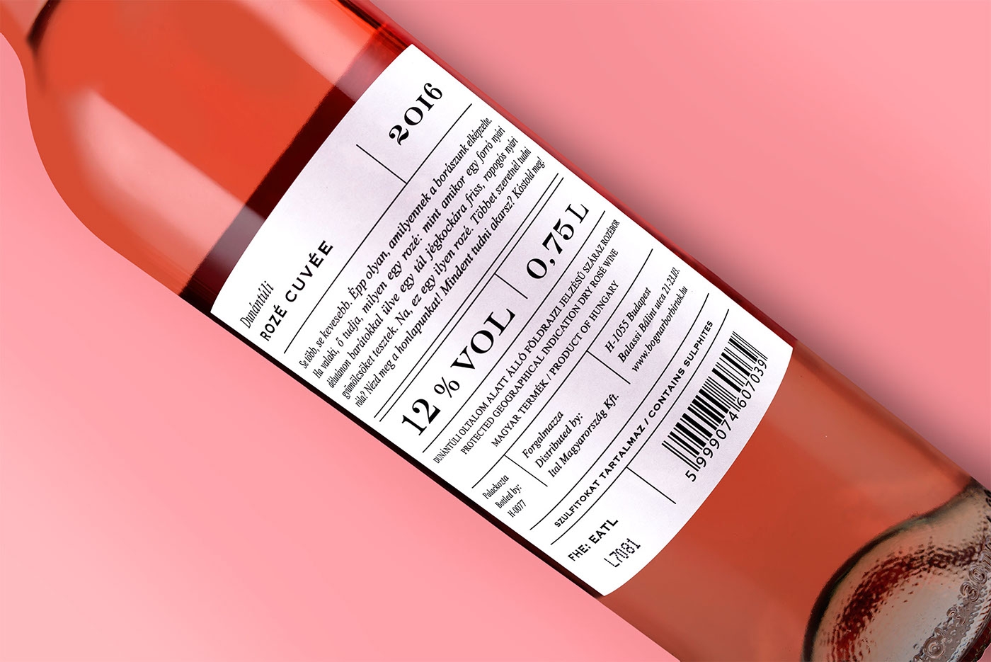 Bognar家族的年輕葡萄酒包裝設計，我們只需要更年輕