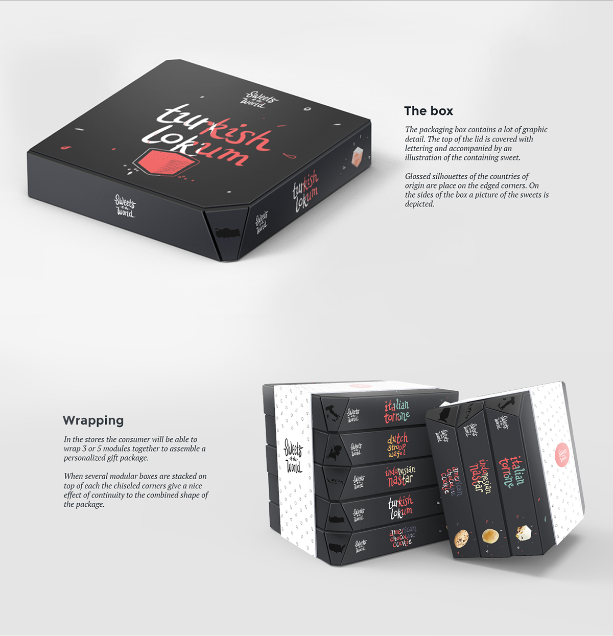 “Sweet of the World”，全球糖果食品包裝設(shè)計(jì)