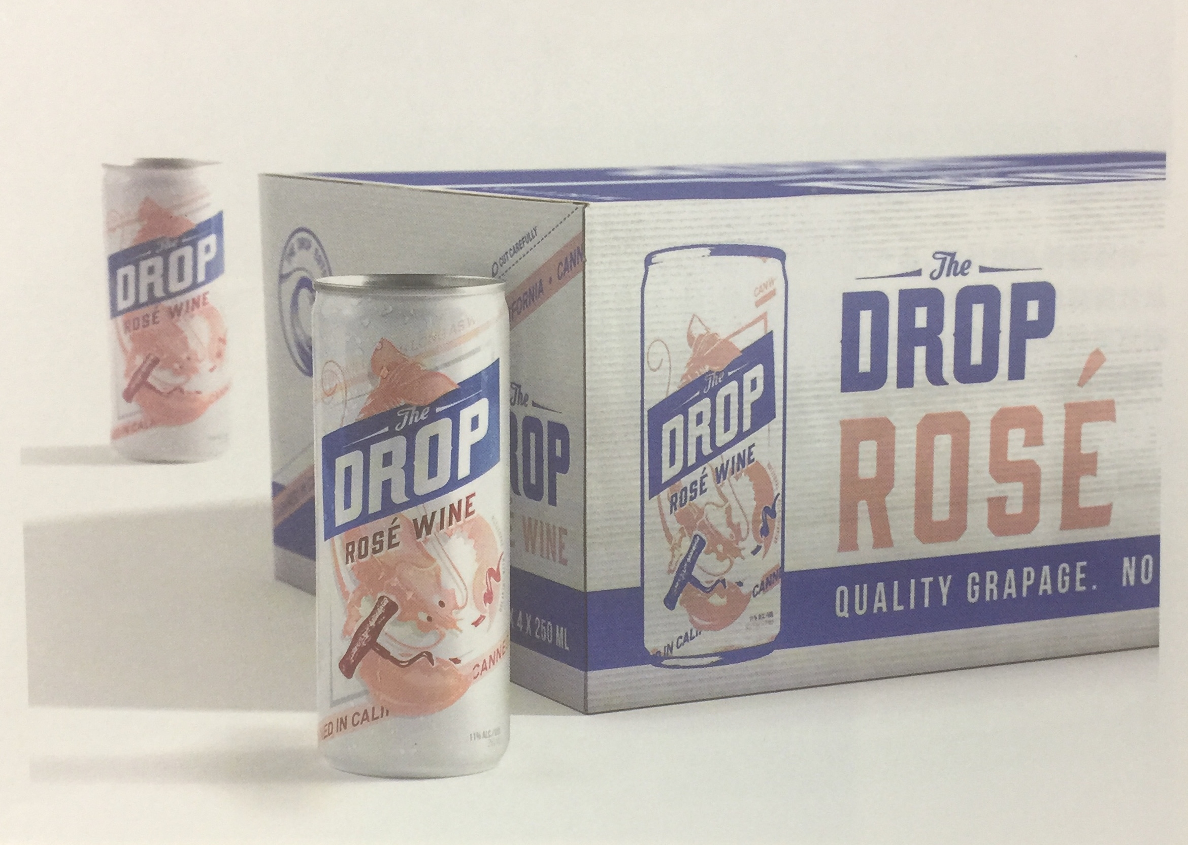 打破傳統的小龍蝦葡萄酒包裝設計