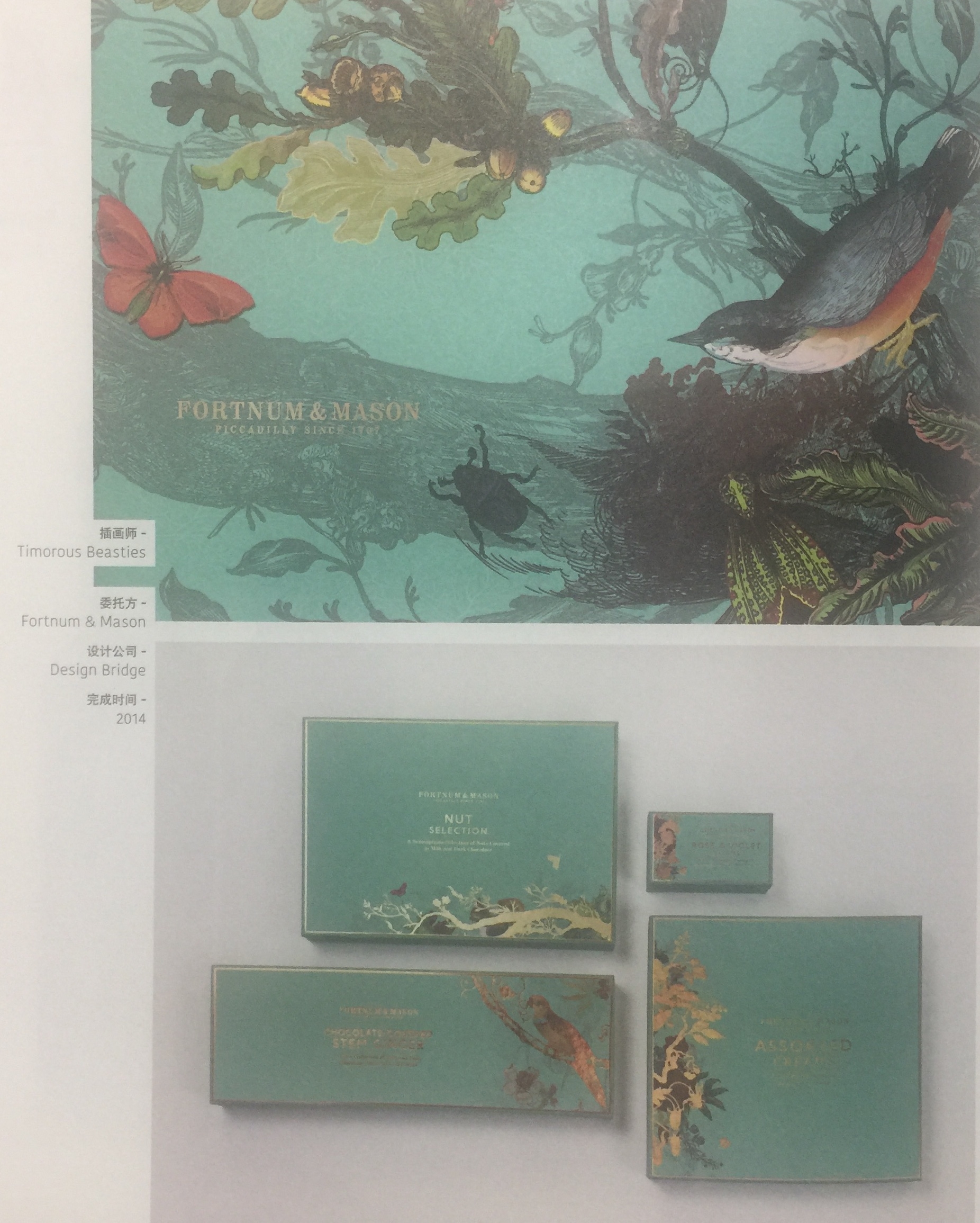 充滿魅力的紀念品—巧克力包裝設計