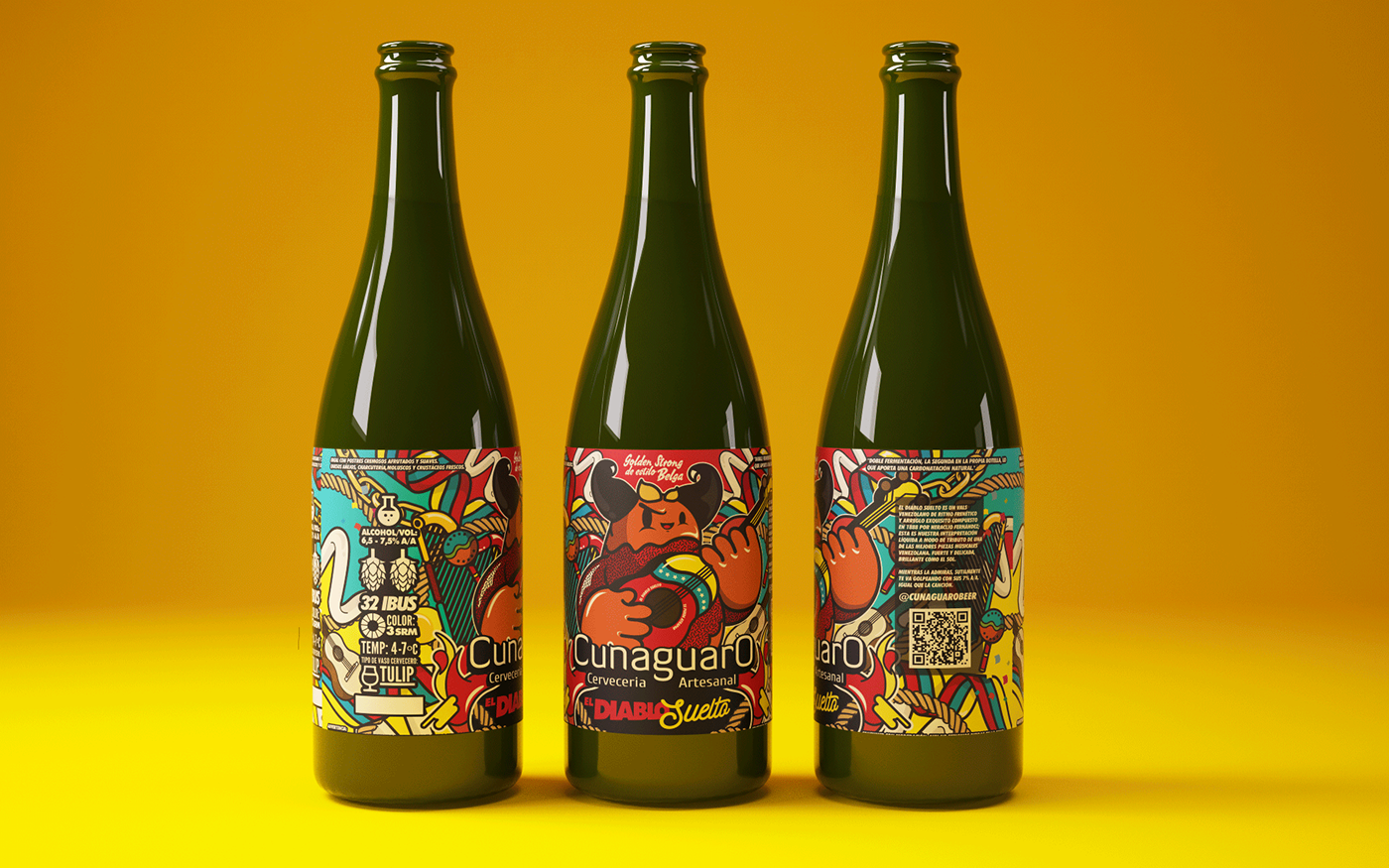 神秘主義，追求味覺, 靈魂和心的快感的啤酒包裝設計