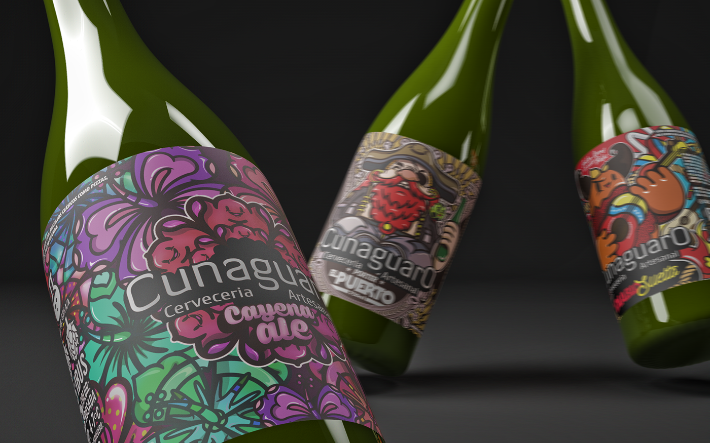 神秘主義，追求味覺, 靈魂和心的快感的啤酒包裝設計