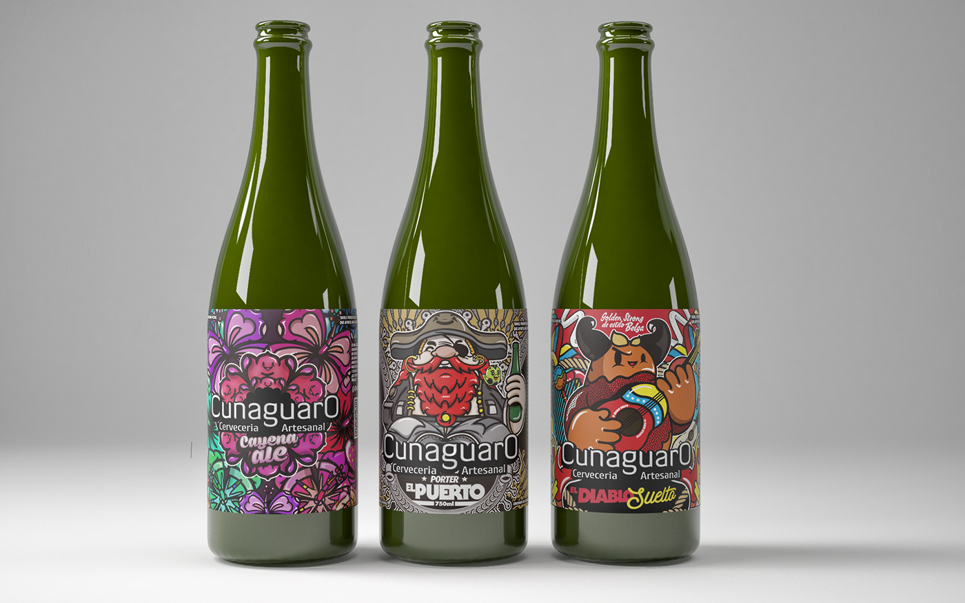 神秘主義，追求味覺, 靈魂和心的快感的啤酒包裝設計